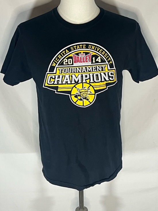 Jerzees Other - Jerzees Wichita State Shocker 2014 MVC BBall Tournament Champions Shirt Small